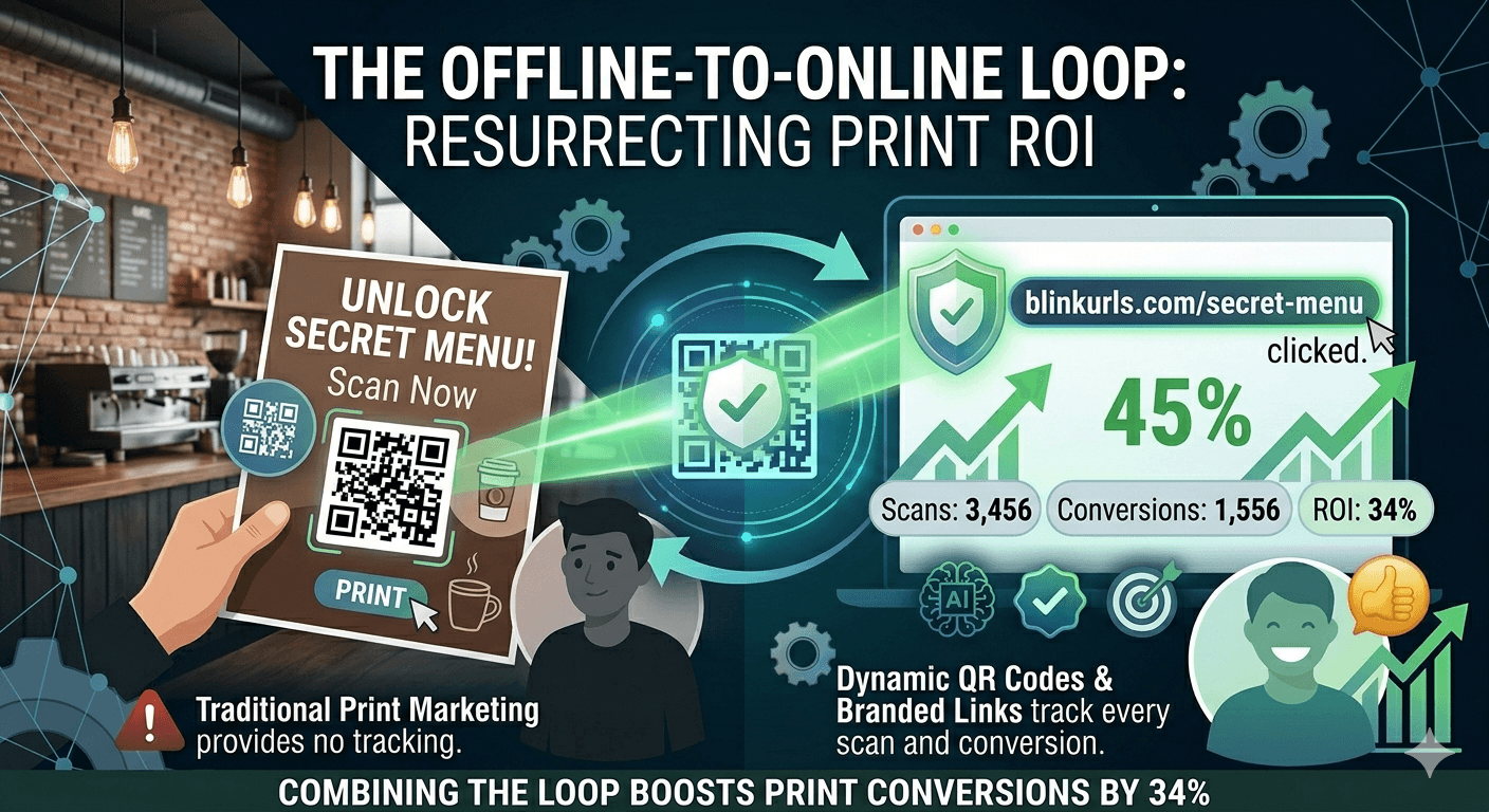 The Offline-to-Online Loop: How Dynamic QR Codes Are Resurrecting Print ROI