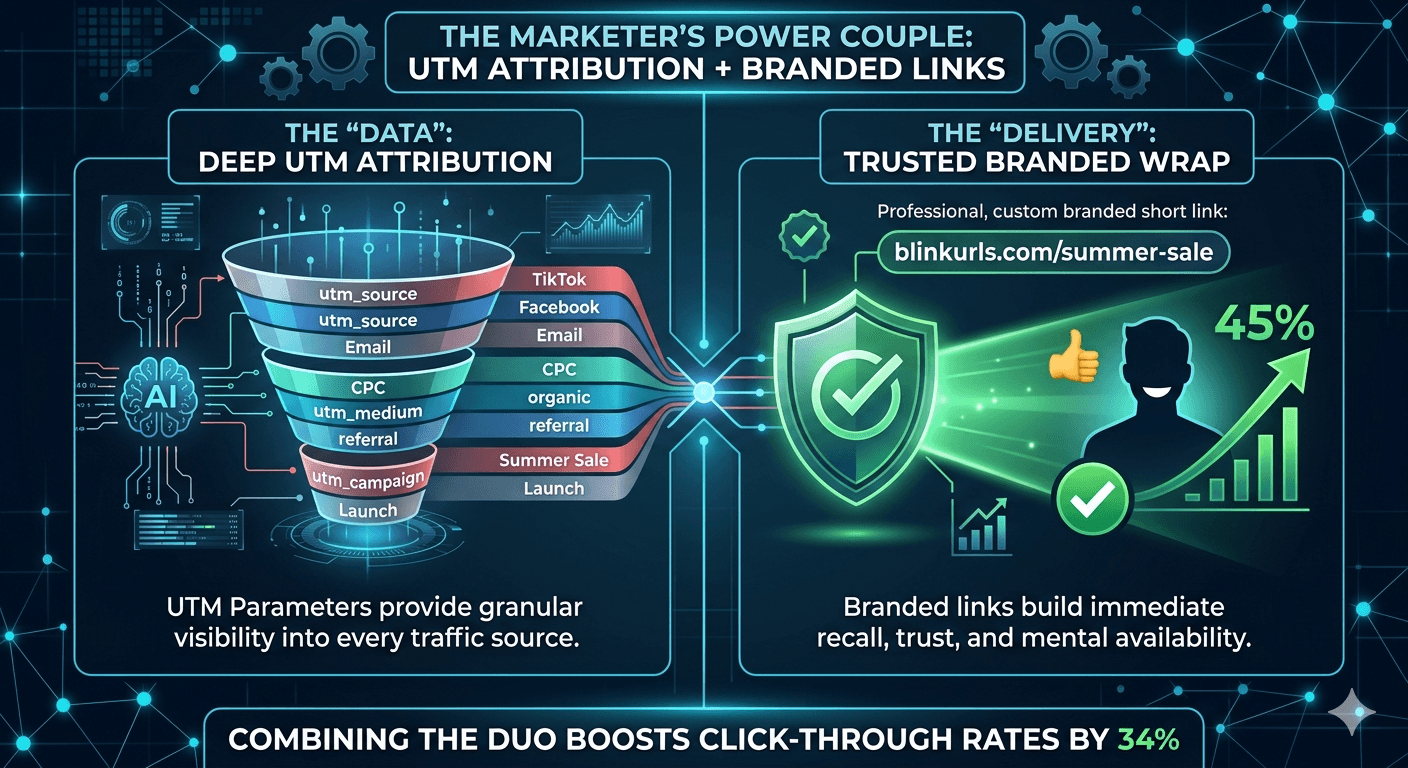 The ROI of Attribution: Why UTM Parameters + Branded Links are a Power Couple for Marketers