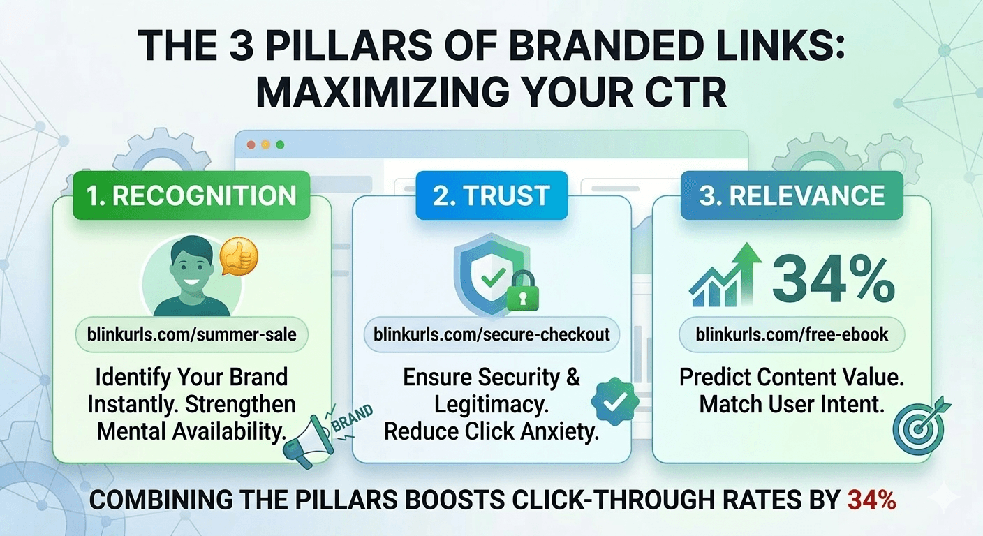 The Trust Factor: Why Branded Short Links Outperform Generic URLs by 34%